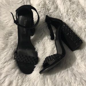 Zara studded heels
